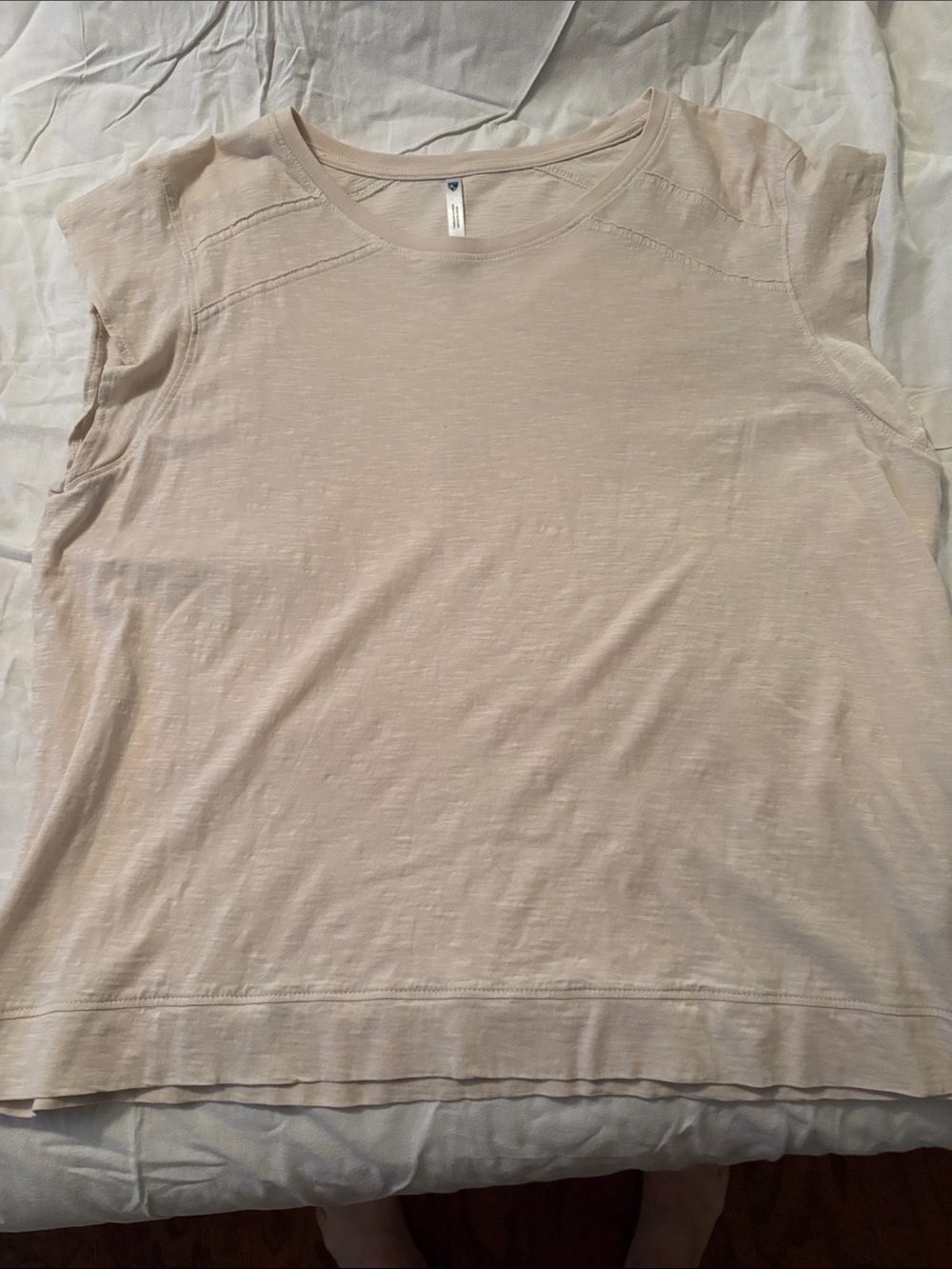 Kuhl Women's Short Sleeve Tee in Light Cream
